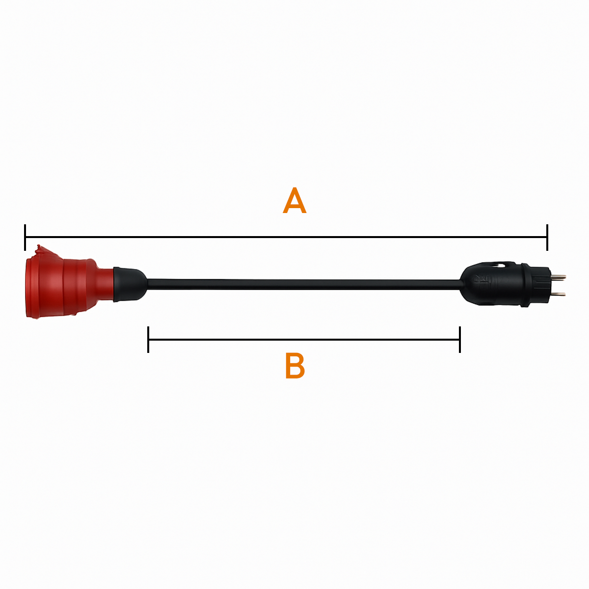Adaptateur Schuko vers CEE16A