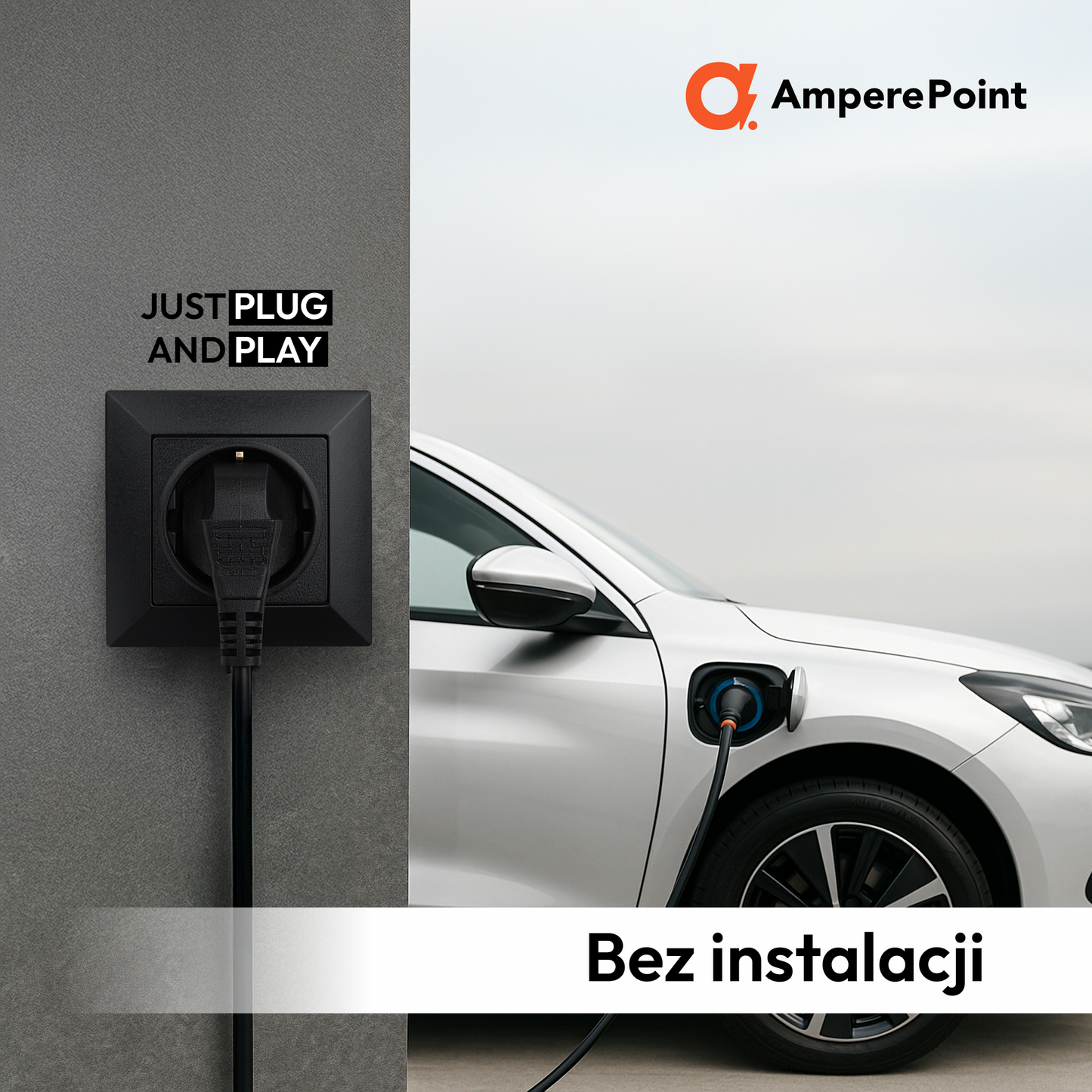 Chargeur EV portable 3,7 kW Type 1