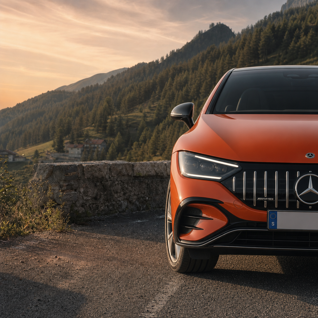 Mercedes-Benz EQE AMG 43 4MATIC. Pytania, na kt�re salony boja sie odpowiadac