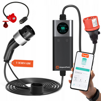 Chargeur portable Q11 - 16 A, 11 kW, Type 2 + Adaptateur CEE16A-Schuko 