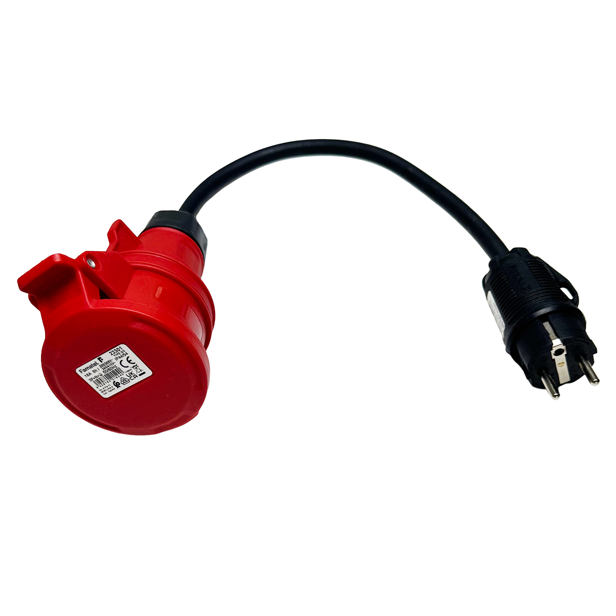 <tc>ADAPTER Przejściówka Schuko do CEE16A</tc>