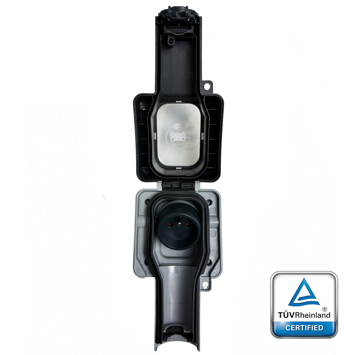 Prise Dr. Storm - Prise externe blindée pour VE pour conditions extrêmes