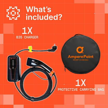 Chargeur portable B35 (16A, Type 2, 3,7 kW)
