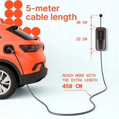 Chargeur portable B35 (16A, Type 2, 3,7 kW)