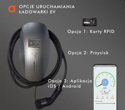 Ładowarka Wallbox EV AMP-16-HM gwiezdna szarość 