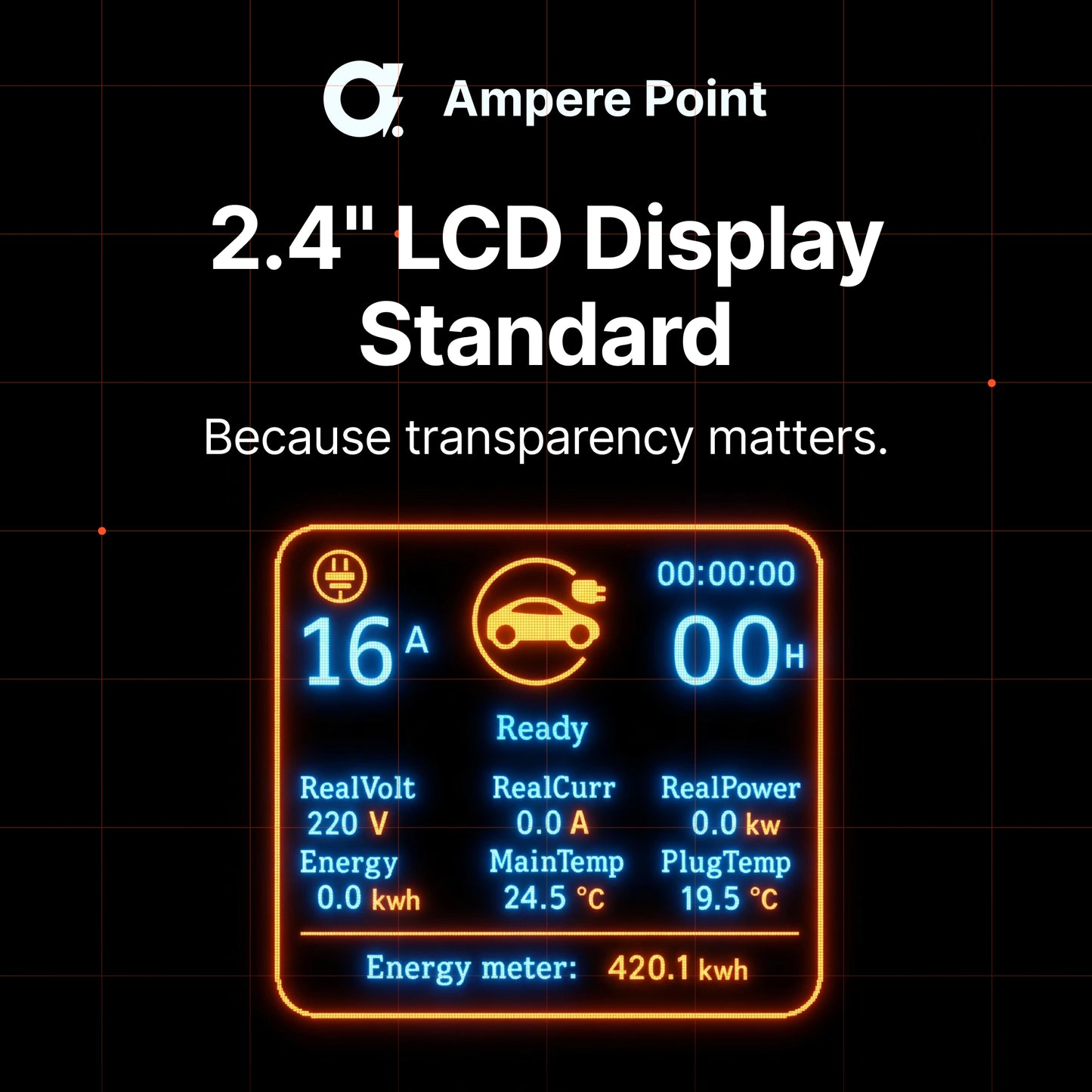Chargeur portable P35 (16A, Type 2, 3,7 kW) 6 mètres