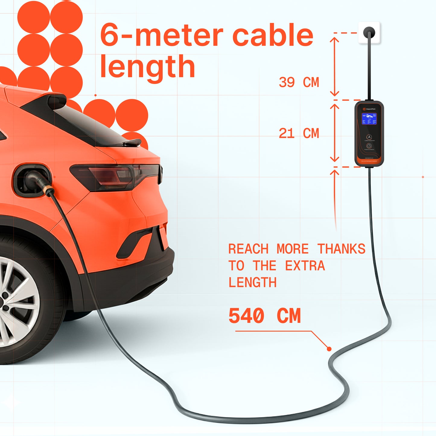 Chargeur portable P11 (16A, Type 2, 11kW)