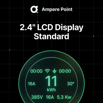 Chargeur portable Q11 (16A, Type 2, 11kW) application mobile