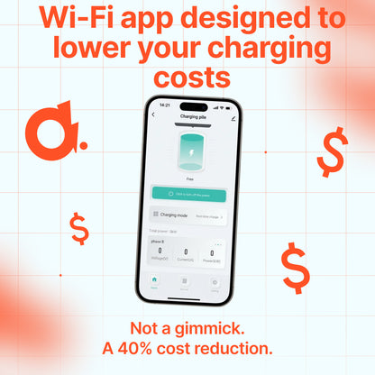 Chargeur portable Q11 (16A, Type 2, 11kW) application mobile