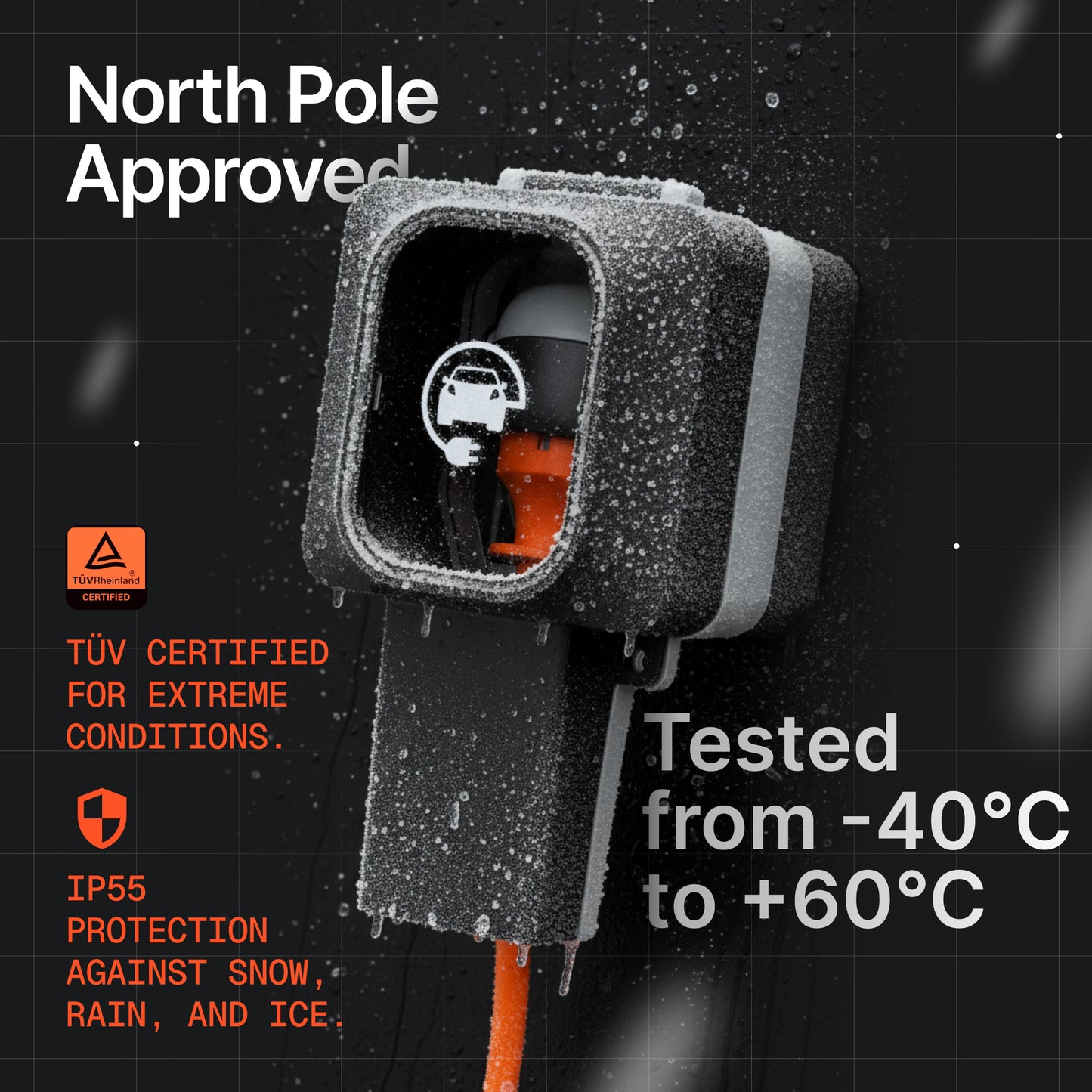 Prise Dr. Storm - Prise externe blindée pour VE pour conditions extrêmes