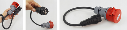 <tc>ADAPTER Przejściówka Schuko do CEE32A</tc>