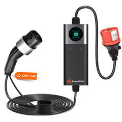 Chargeur portable Q22 (32A, Type 2, 22 kW) application mobile